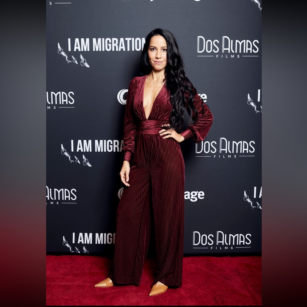 ♻️ Elegant Burgundy Jumpsuit